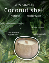 Load image into Gallery viewer, Coconut Shell candle
